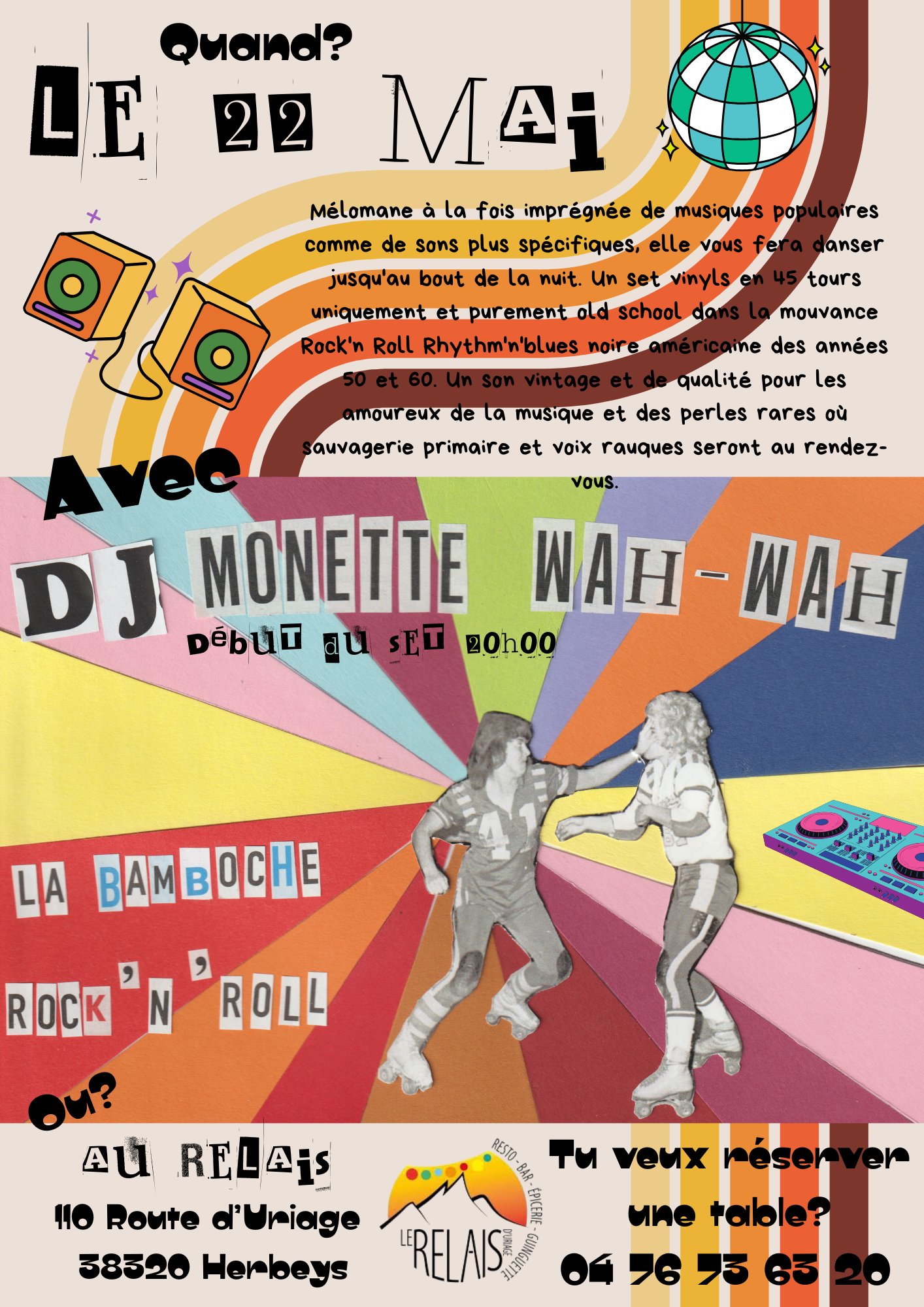22 Mai - DJ Monette Wah-Wah